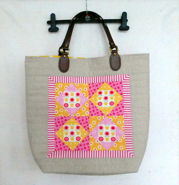 Summer Flowers Bag (Popular Patchwork Bag special May16)