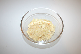 13 - Zutat Mandeln (gehobelt)  / Ingredient shaved almonds