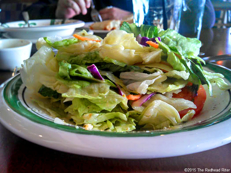 salad lunch Something Hidden In The Soup And Salad At Olive Garden