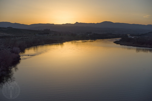 sunset river idaho snakeriver
