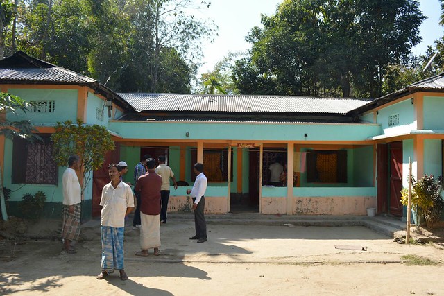 The house of Syed Sarif Uddin Khan at Assam's Bosla village (Credit : Biki Saha)