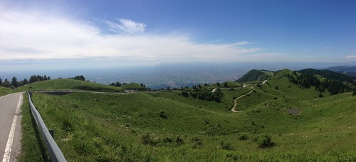 panoramic panorama del crespano grappa mount italy montegrappa mountain veneto landscape scenery view