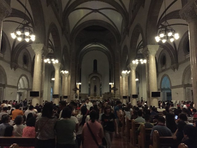 Inside Manila Cathedral