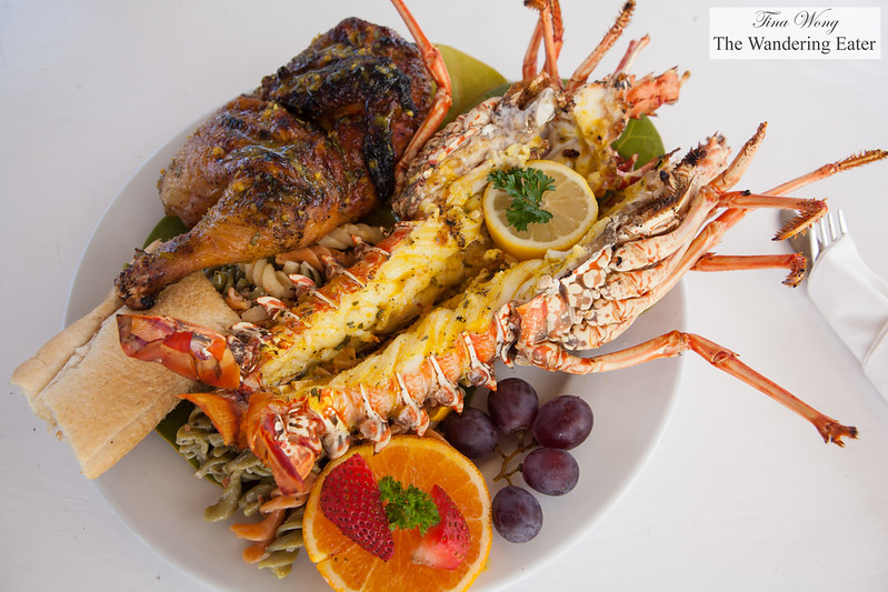 Chicken and lobster combo