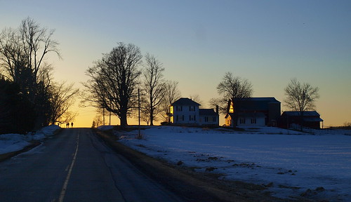 sunset walking michigan farm grandledge saginawhighway