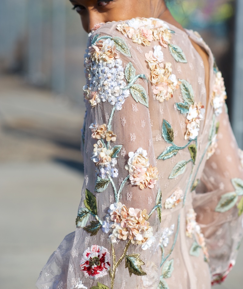 Valentino floral dress