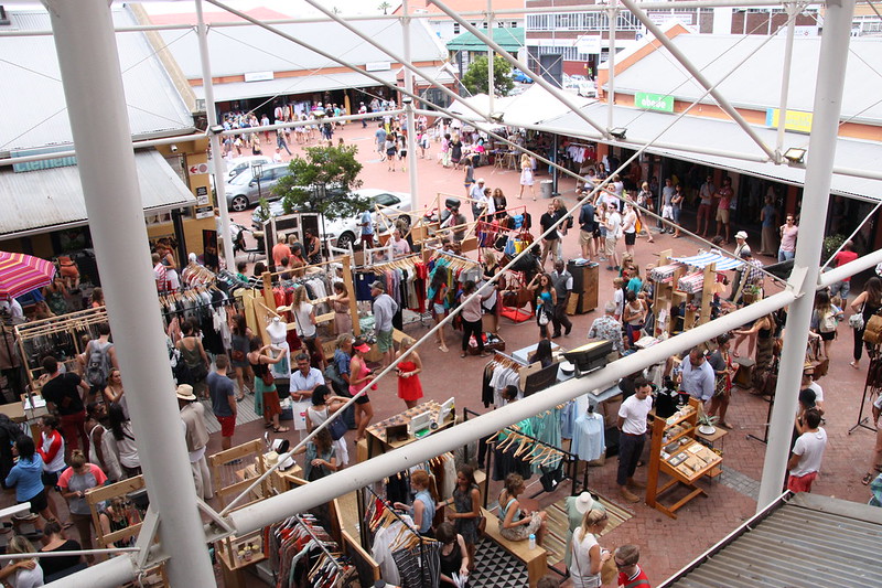 market from above