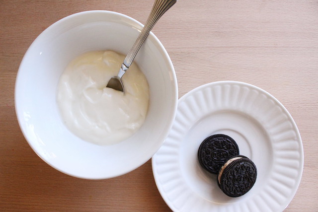 greek yogurt 52 ways: no. 9 cookie dough oreo