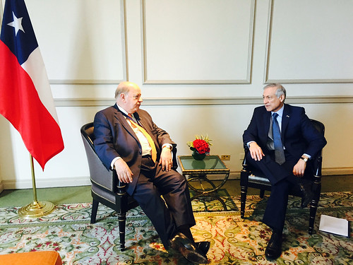 Secretario General de la OEA se reunió con el Canciller de Chile