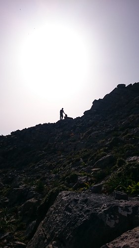 portrait silhouette rocks sony rocky adventure crete mountaineering remote wilderness scramble x3 crag aumc xperia