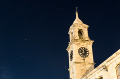 Clocktower at night