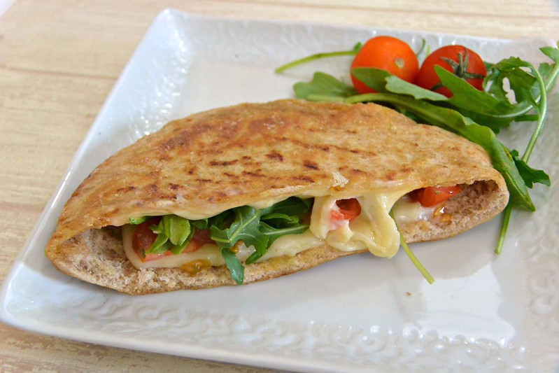 Grilled Muenster Cheese Pita