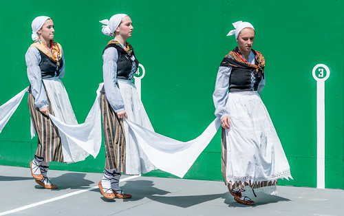 Traditional Basque dancing
