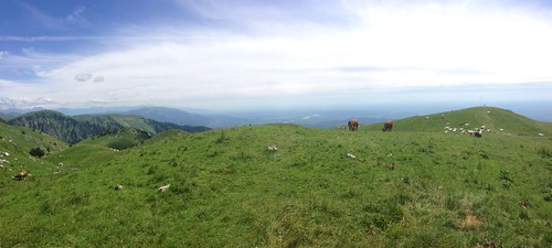 panoramic panorama italy montegrappa mountain veneto landscape scenery view