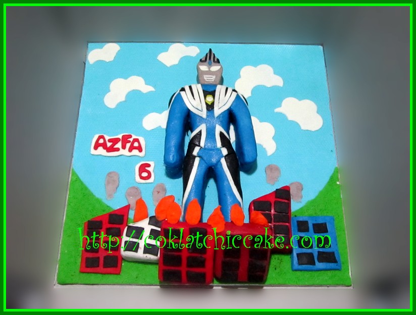  Kue  Ultraman  AZFA Jual Kue  Ulang  Tahun 