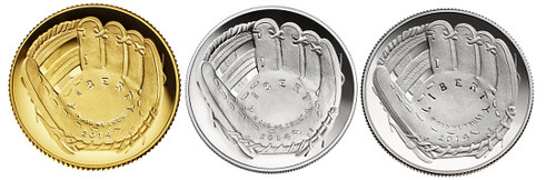 2014 National Baseball Hall of Fame commemorative coins