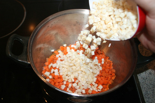38 - Möhren & Knollensellerie hinzufügen / Add carrots & celeriac