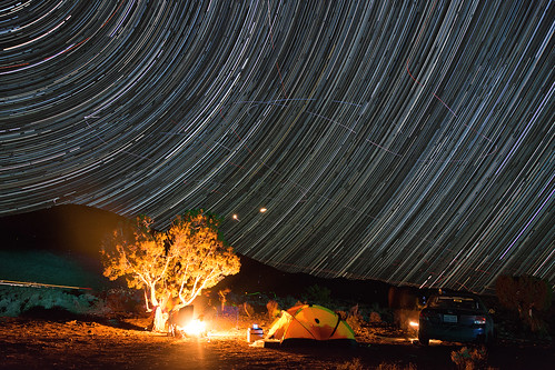longexposure camping lightpainting night stars rachel nikon nevada tripod usaf startrails 151 redflag 18200mm d7100 coyotesummit