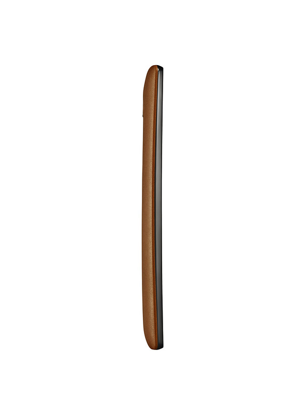 LG G4 - Leather Brown (Side)