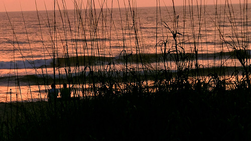 ocean morning sky sun beach sunrise reflections reeds dawn daylight day fuji florida melbourne atlantic boardwalk fujifilm fl rise daybreak xe2 xf1855