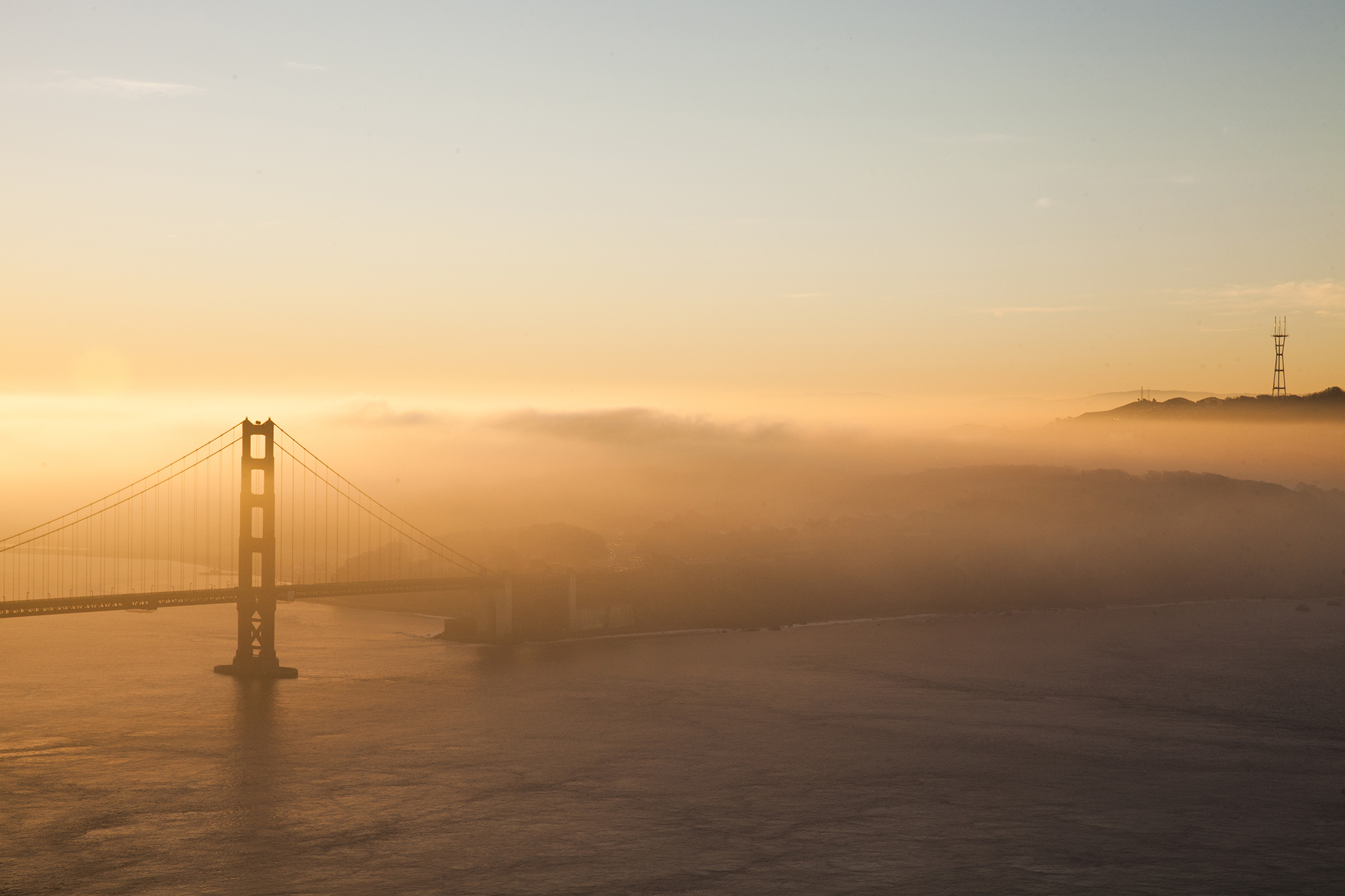 Sunrise in San Francisco