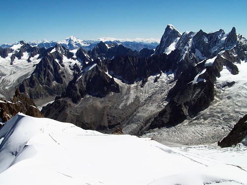 mountain alpes nieve montaña mont glaciar blanc aiguilledumidi montañismo
