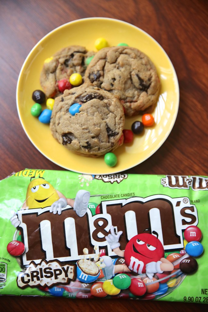 Malted Milk M&M Cookies - Lovin' From the Oven