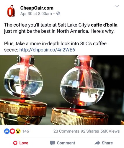 "The coffee you'll taste at Salt Lake City's caffe d'bolla just might be the best in North America. Here's why." #caffedbolla #singleorigin #siphoncoffee #slc #coffee