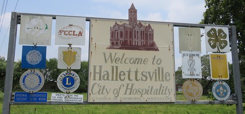 texas tx easttexas hallettsville lavacacounty citywelcomesigns