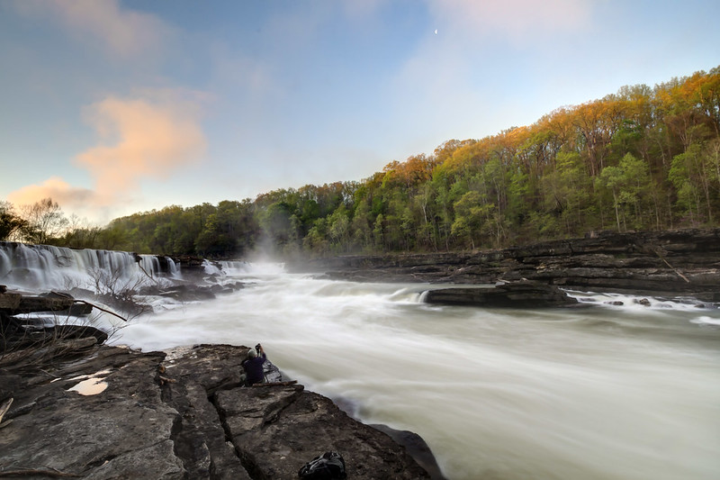 Great Falls, Caney Fork River, Rock Island State Park,  White County, Tennessee 1