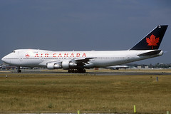 Air Canada B747-133 C-FTOE LHR 12/08/1995