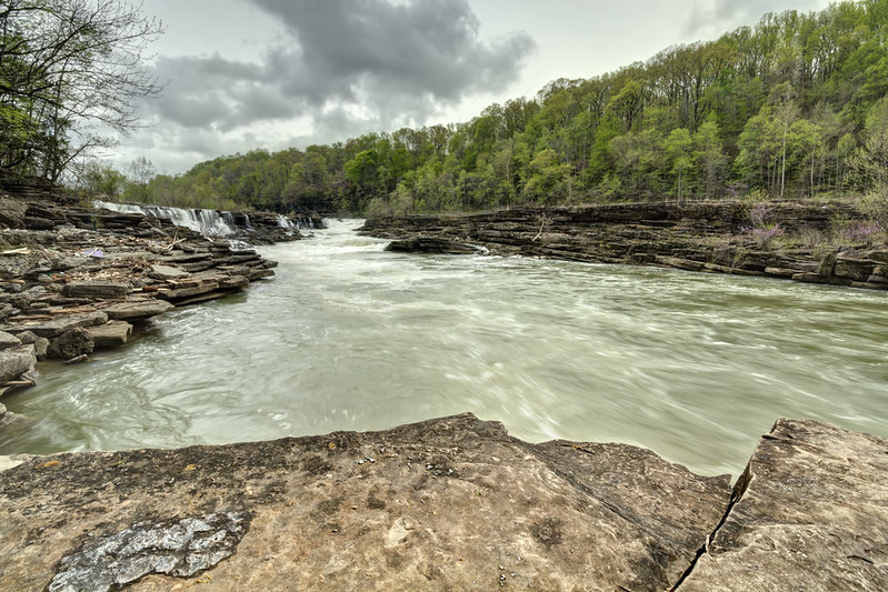 Great Falls, Caney Fork River, Rock Island State Park, White County, Tennessee