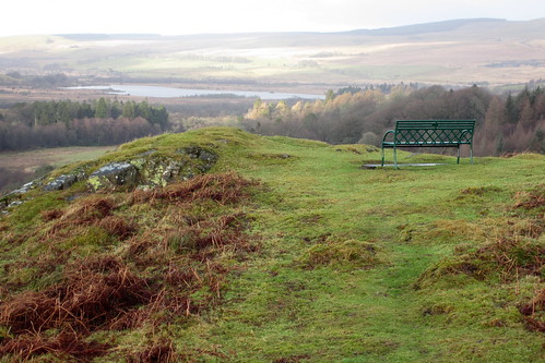 trees canon bench landscape scotland countryside view seat hills ixus bracken loch doon ayrshire 220hs