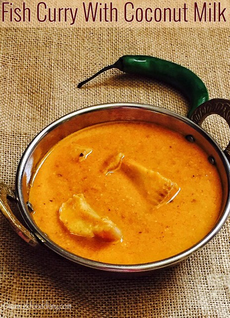 Fish Curry (with Coconut Milk) For Babies, Toddlers and Kids 4