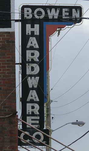 neon metalsigns vintagesign smalltown hardware bonifay florida