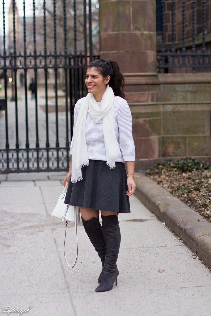 white sweater, grey skirt, over the knee boots-4.jpg