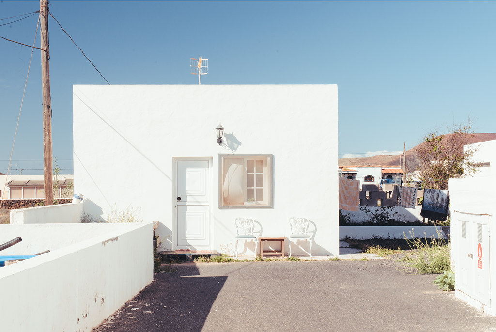 old building in Lajares, Fuerteventura