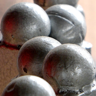 metal spheres