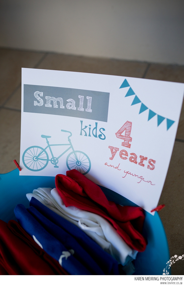 Bicycle themed kids party
