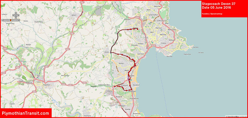 2016 06 05 Stagecoach Devon Route-027 Traveline MAP.jpg