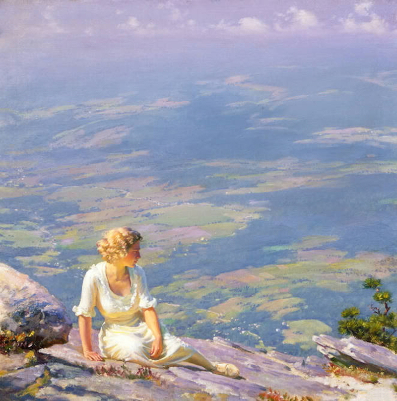 Sunshine and Haze by Charles Courtney Curran - Date unknown