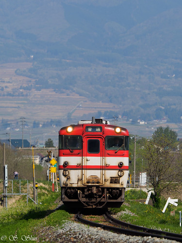 jp 日本 福島県 磐越西線 喜多方市 banetsuwestline 新潟　福島　c61　sl　蒸気機関車　鉄道　railway
