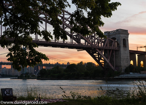 sunset summer newyork bridges queens hellgatebridge archbridge sonya7