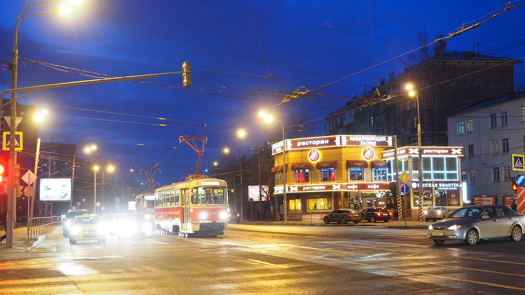 Moscow museum tram Tatra T3SU 481