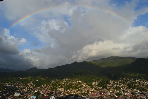 city arcoiris landscape atardecer rainbow nikon nicaragua mirador matagalpa d3100