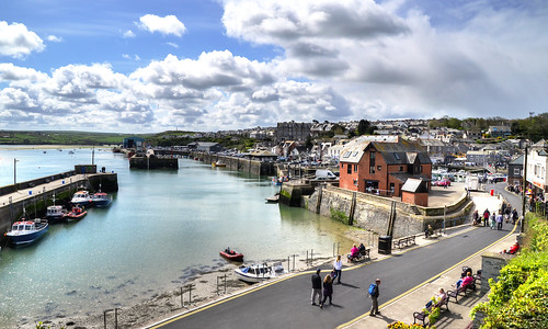 cornwall rivers towns padstow harbours rivercamel englishtowns padstowouterharvour