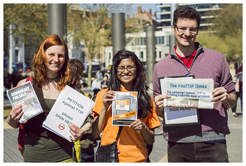 Bristol TTIP day of action