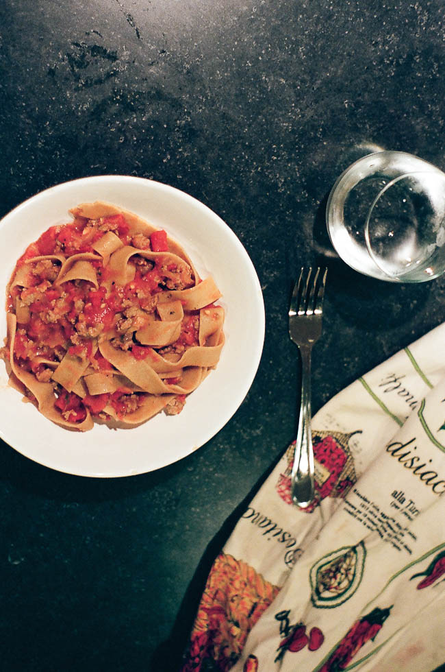 Pappardelle Bolognese | love youa blog