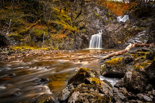 scotland waterfall highlands