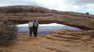 Fred & Laura at Mesa Arch